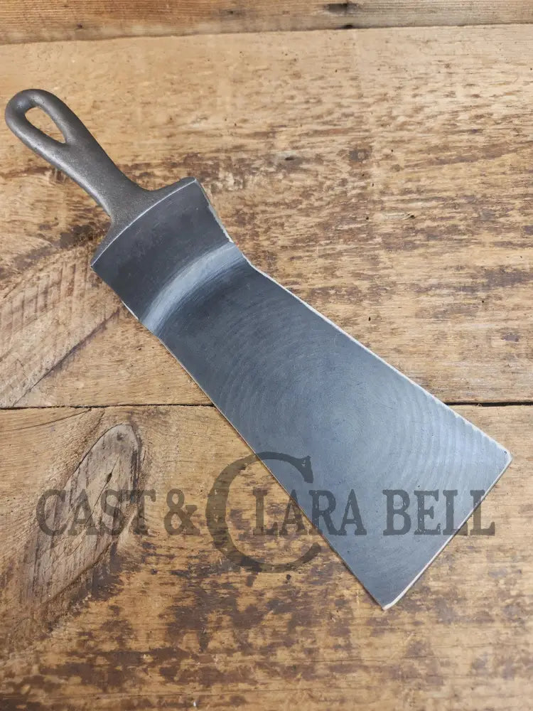 Custom made Birmingham S&R Cast Iron Skillet Spatula. Reclaimed from a #8 BSR Cracked cast iron skillet. Great gift!