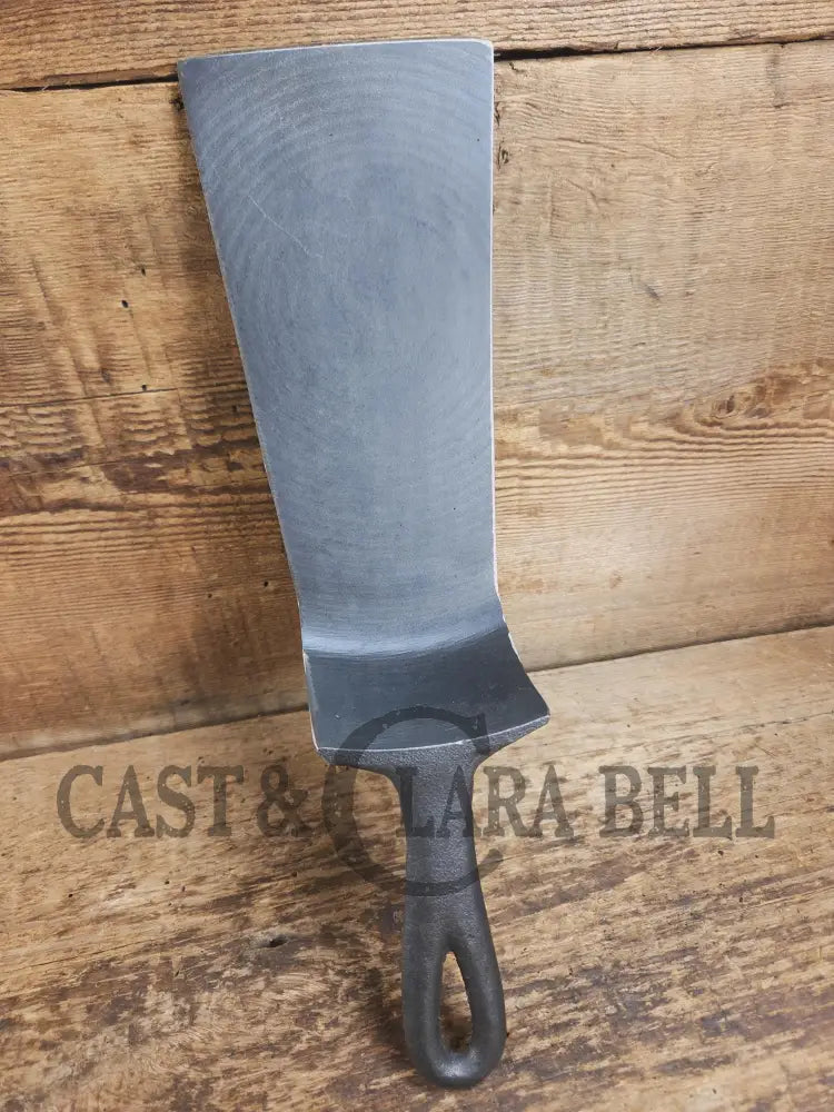 Custom made Birmingham S&R Cast Iron Skillet Spatula. Reclaimed from a #8 BSR Cracked cast iron skillet. Great gift!