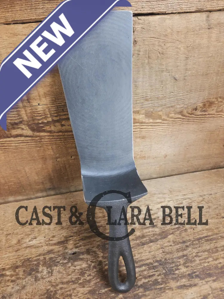 Custom made Birmingham S&R Cast Iron Skillet Spatula. Reclaimed from a #8 BSR Cracked cast iron skillet. Great gift!