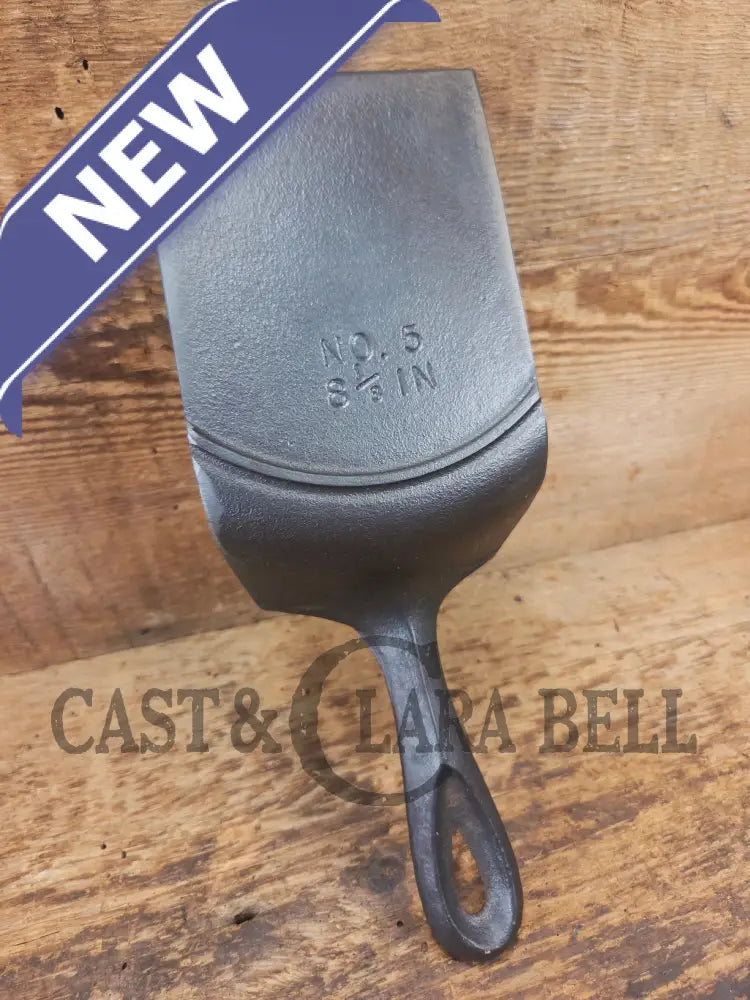 Custom made Birmingham S&R Cast Iron Skillet Spatula. Reclaimed from a Century Series #5 cast iron skillet. Great gift!