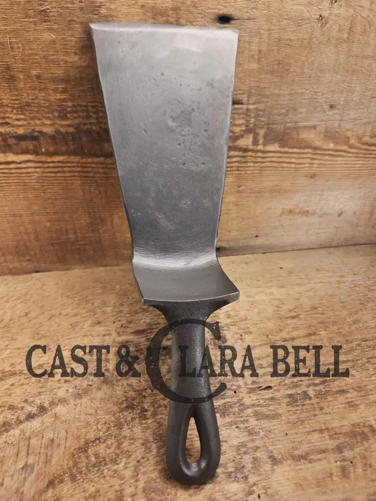 Custom made Birmingham S&R Cast Iron Skillet Spatula. Reclaimed from a Century Series #7 cast iron skillet. Great gift!