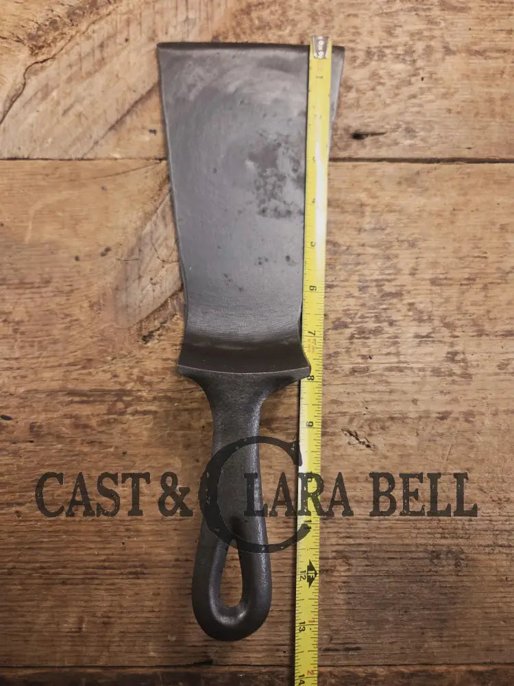 Custom made Birmingham S&R Cast Iron Skillet Spatula. Reclaimed from a Century Series #7 cast iron skillet. Great gift!