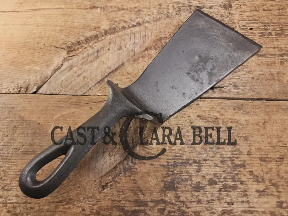 Custom made Birmingham S&R Cast Iron Skillet Spatula. Reclaimed from a Century Series #7 cast iron skillet. Great gift!