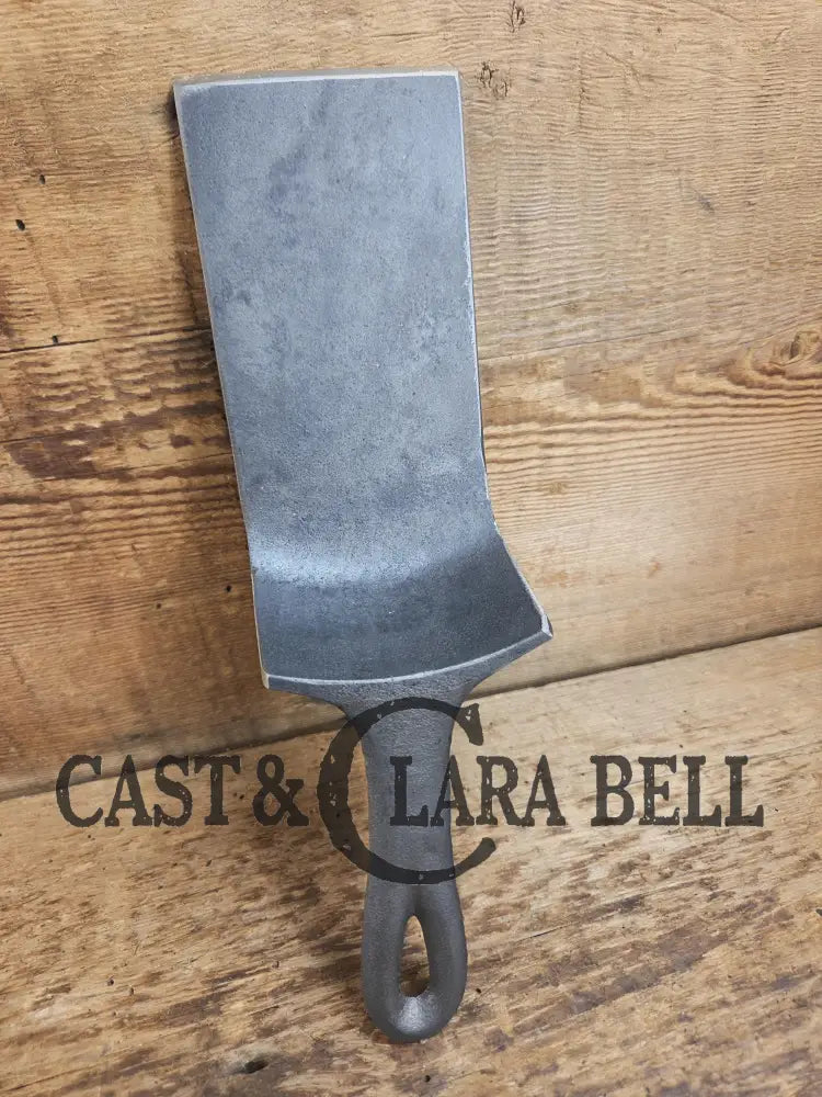 Custom made Birmingham S&R Cast Iron Skillet Spatula. Reclaimed from a cracked #5 cast iron skillet. Great gift! SC24