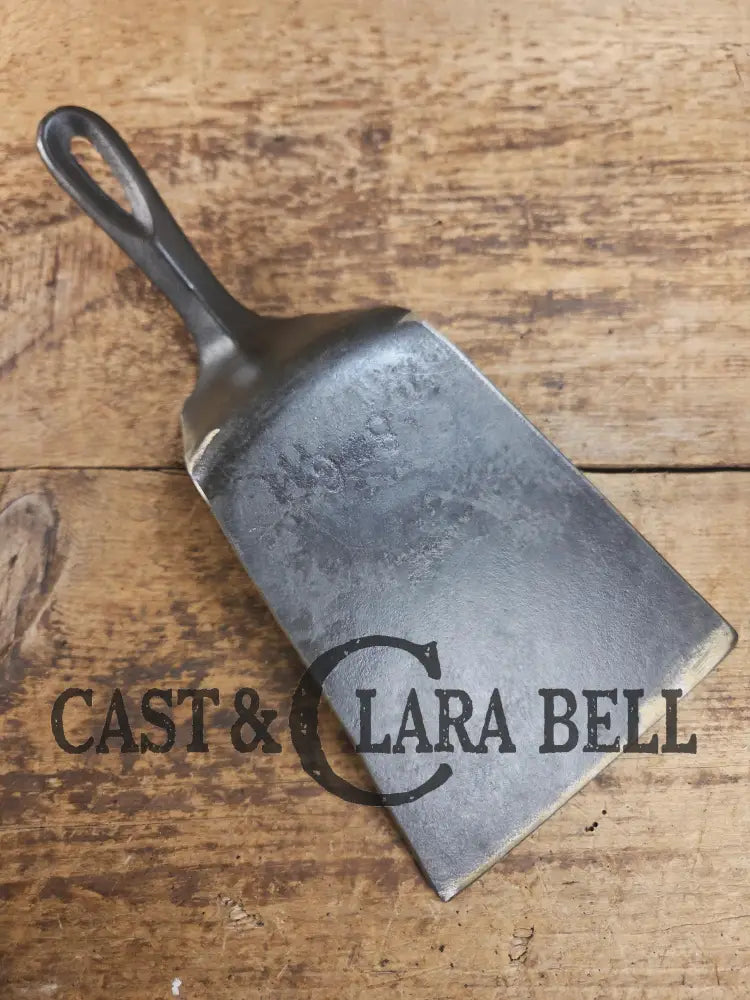 Custom made Birmingham S&R Cast Iron Skillet Spatula. Reclaimed from an early #8 G BSR Red Mountain cast iron skillet.