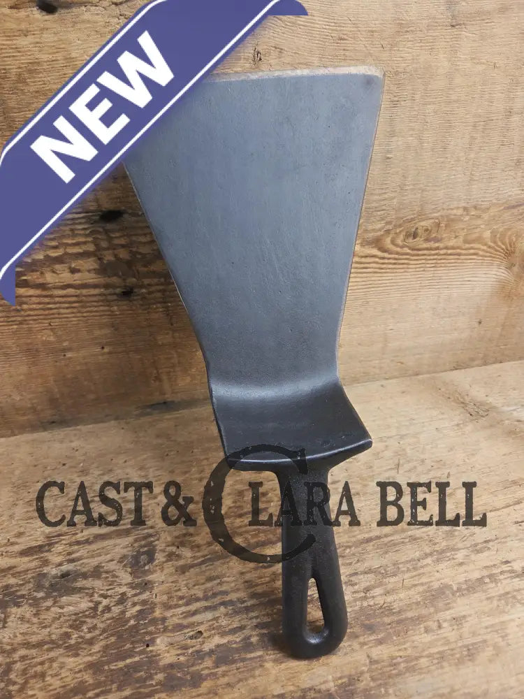 Custom made Birmingham S&R Cast Iron Skillet Spatula. Reclaimed from an early BSR Century Series cast iron skillet.