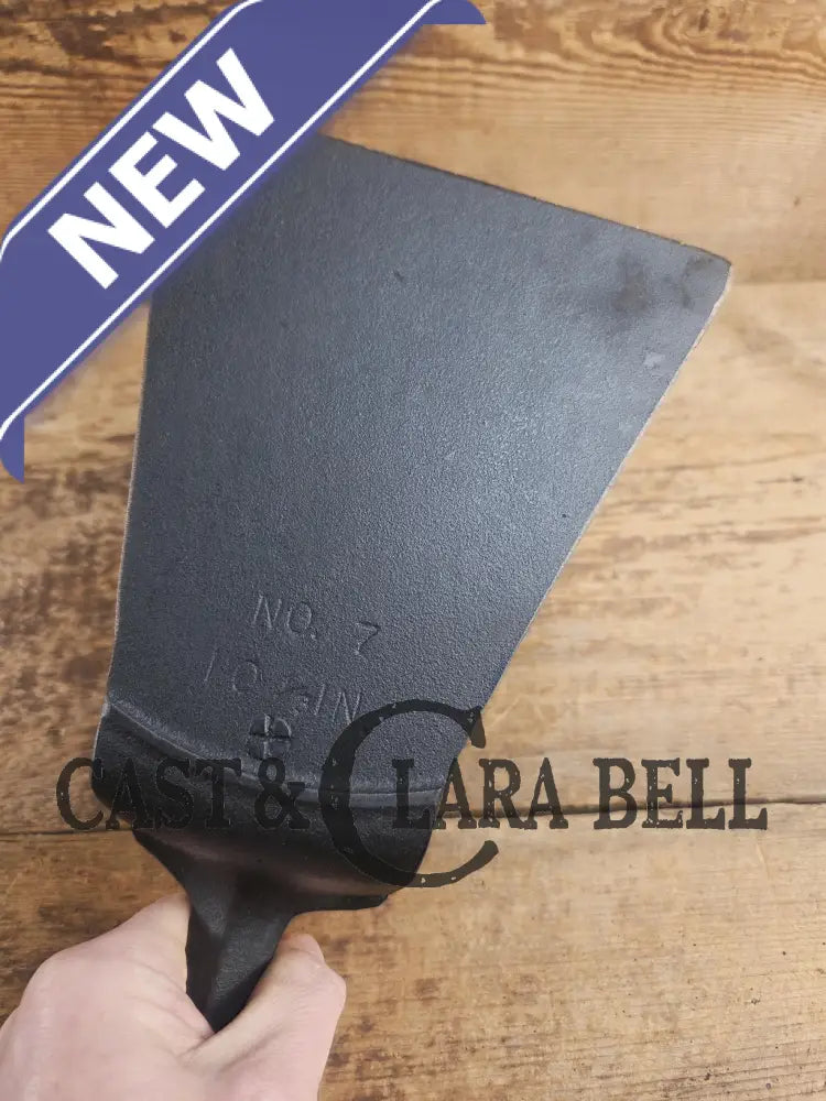 Custom made Birmingham S&R Cast Iron Skillet Spatula. Reclaimed from an early BSR Century Series cast iron skillet.