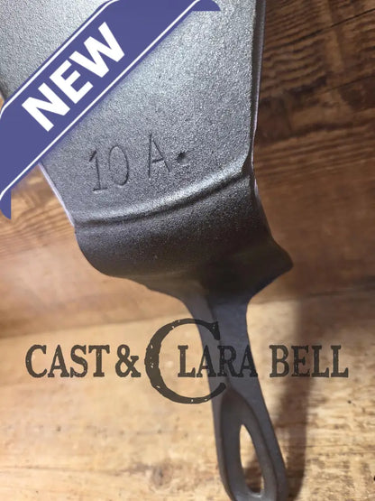 Custom made Birmingham S&R Cast Iron Skillet Spatula. Reclaimed from an early BSR Red Mountain #10 cast iron skillet.