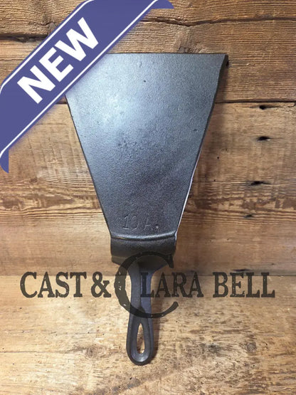Custom made Birmingham S&R Cast Iron Skillet Spatula. Reclaimed from an early BSR Red Mountain #10 cast iron skillet.