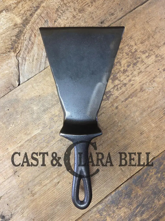 Custom made Birmingham S&R Cast Iron Skillet Spatula. Reclaimed from an early BSR Red Mountain #10 cast iron skillet.