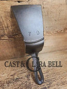 Custom made Birmingham S&R Cast Iron Skillet Spatula. Reclaimed from an early BSR Red Mountain cast iron skillet. Great