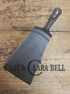 Custom made Birmingham S&R Cast Iron Skillet Spatula. Reclaimed from an early BSR Red Mountain cast iron skillet. Great