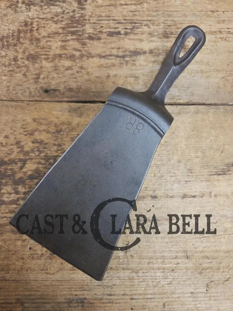 Custom made Birmingham S&R Cast Iron Skillet Spatula. Reclaimed from an early BSR Red Mountain cast iron skillet. Great