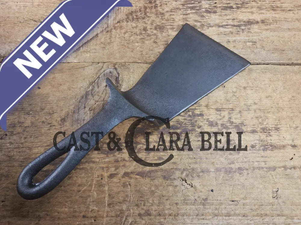 Custom made Birmingham S&R Cast Iron Skillet Spatula. Reclaimed from an early BSR Red Mountain cast iron skillet. Great