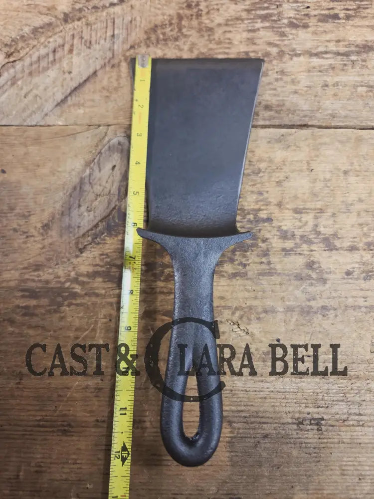 Custom made Birmingham S&R Cast Iron Skillet Spatula. Reclaimed from an early BSR Red Mountain cast iron skillet. Great