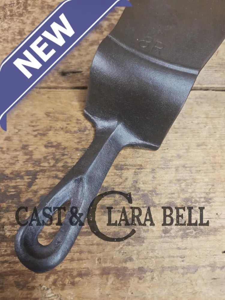 Custom made Birmingham S&R Cast Iron Skillet Spatula. Reclaimed from an early BSR Red Mountain cast iron skillet. Great