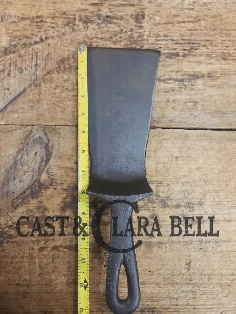 Custom made Birmingham S&R Cast Iron Skillet Spatula. Reclaimed from an early BSR Red Mountain cast iron skillet. Great