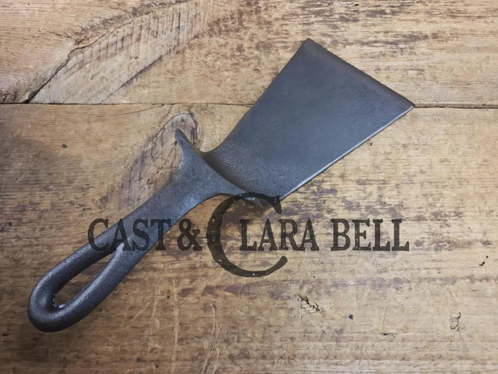 Custom made Birmingham S&R Cast Iron Skillet Spatula. Reclaimed from an early BSR Red Mountain cast iron skillet. Great