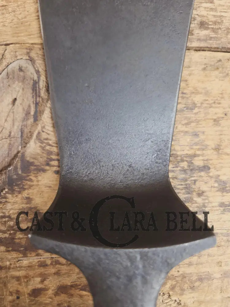 Custom made Birmingham S&R Cast Iron Skillet Spatula. Reclaimed from an early BSR Red Mountain cast iron skillet. Great