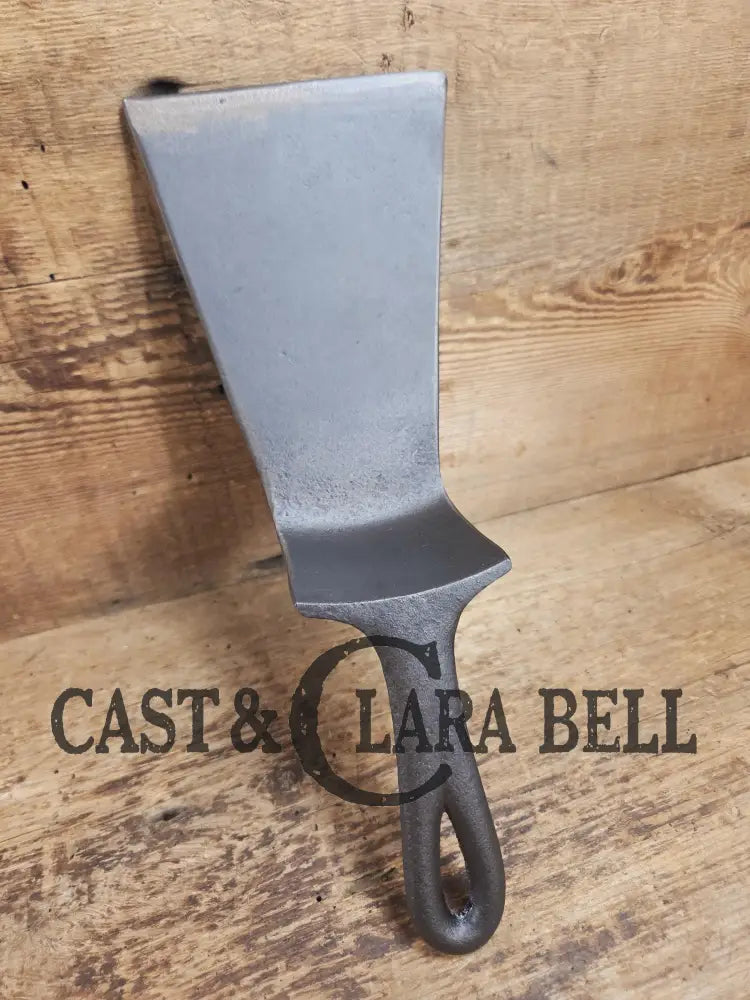 Custom made Birmingham S&R Cast Iron Skillet Spatula. Reclaimed from an early BSR Red Mountain cast iron skillet. Great