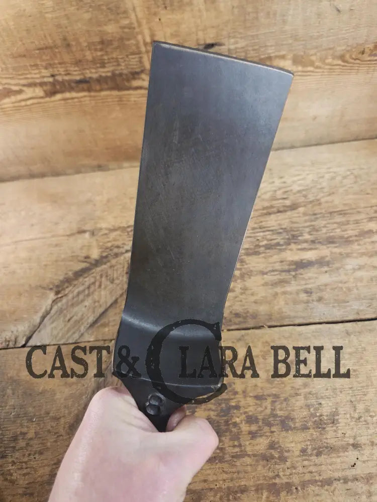 Custom made from a Raised #8 Lodge Arc Logo Cast Iron Skillet Spatula. A collectors’ prize to own repurposed for a