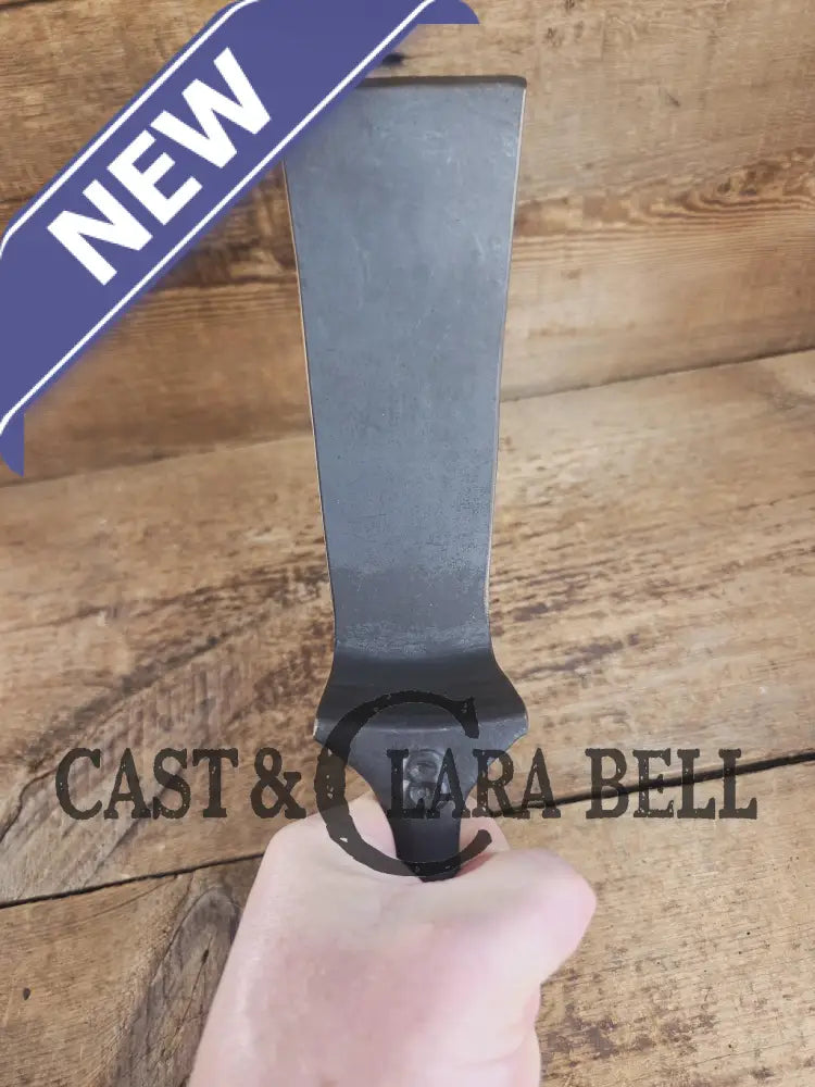 Custom made from a Raised #8 Lodge Arc Logo Cast Iron Skillet Spatula. A collectors’ prize to own repurposed for a