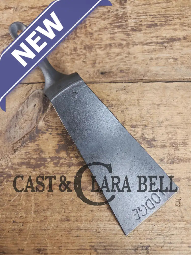 Custom made from a Raised #8 Lodge Arc Logo Cast Iron Skillet Spatula. A collectors’ prize to own repurposed for a