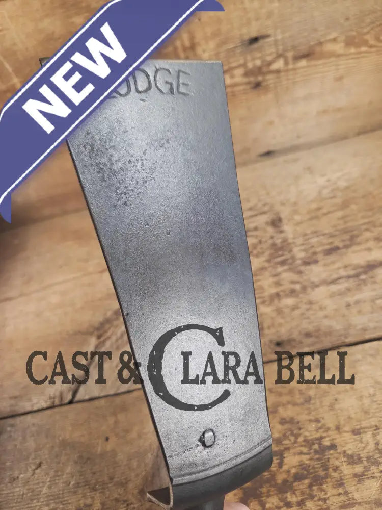 Custom made from a Raised #8 Lodge Arc Logo Cast Iron Skillet Spatula. A collectors’ prize to own repurposed for a