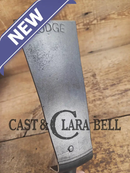 Custom made from a Raised #8 Lodge Arc Logo Cast Iron Skillet Spatula. A collectors’ prize to own repurposed for a
