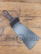 Custom made Griswold Cast Iron Skillet Spatula. MONSTER Reclaimed #10 1910’s Era Griswold Slant cast iron skillet. SC24