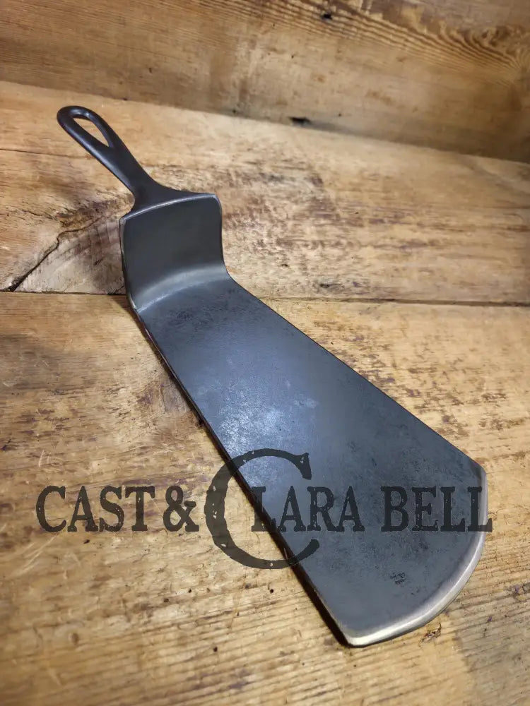 Custom made Griswold Cast Iron Skillet Spatula. MONSTER Reclaimed #11 1910’s Era Griswold Slant cast iron skillet. SC24