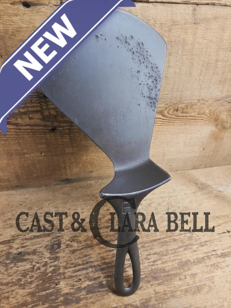 Custom made Griswold Large Block #6 repurposed spatula. From an ordinary cracked skillet into a creative and amazing