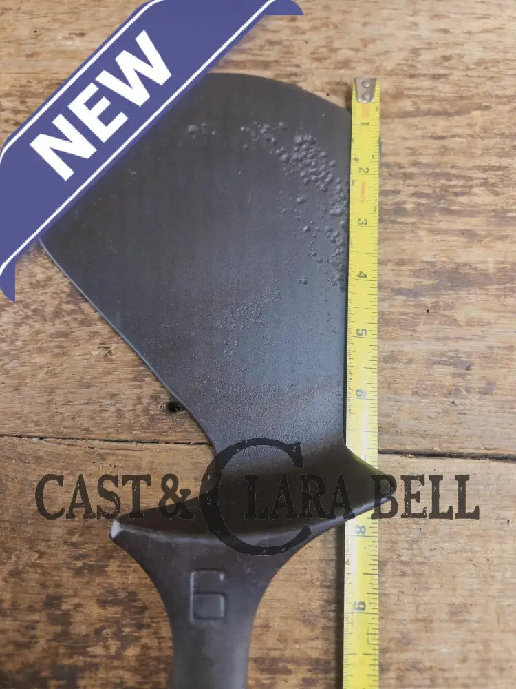 Custom made Griswold Large Block #6 repurposed spatula. From an ordinary cracked skillet into a creative and amazing