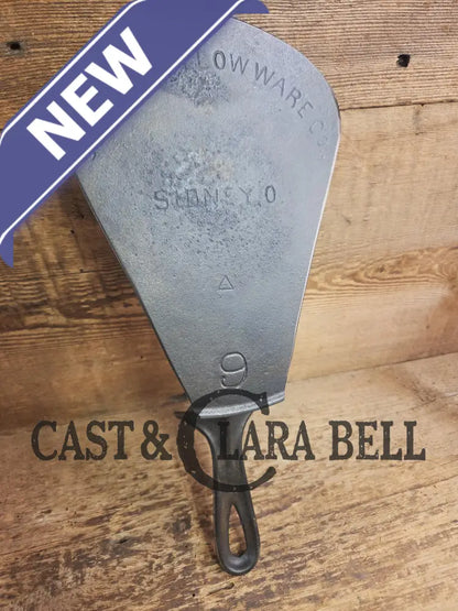 Custom made one of a kind 1910’s Era Sidney Holloware #9 Cast Iron Repurposed Spatula. Hard to find skillet now a