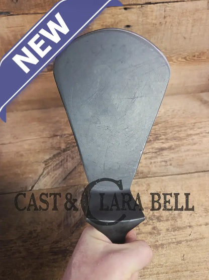 Custom made one of a kind 1910’s Era Sidney Holloware #9 Cast Iron Repurposed Spatula. Hard to find skillet now a