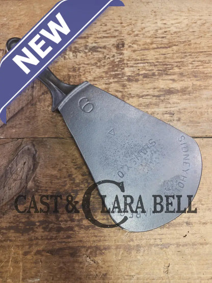 Custom made one of a kind 1910’s Era Sidney Holloware #9 Cast Iron Repurposed Spatula. Hard to find skillet now a