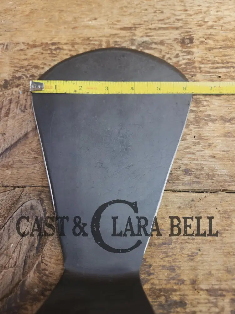 Custom made one of a kind 1910’s Era Sidney Holloware #9 Cast Iron Repurposed Spatula. Hard to find skillet now a