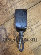 Custom made one of a kind 1920’s #3 Griswold Block Logo Repurposed Spatula with full Erie PA USA pattern SC24 Spatula