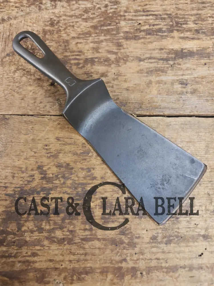 Custom made one of a kind 1920’s #3 H Griswold Logo Repurposed Spatula with full Erie PA USA pattern SC24 Spatula