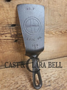Custom made one of a kind 1920’s #3 H Griswold Logo Repurposed Spatula with full Erie PA USA pattern SC24 Spatula