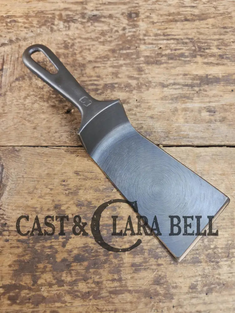 Custom made one of a kind 1920’s #3 H GROOVE handled Griswold Logo Repurposed Spatula with full Erie PA USA pattern