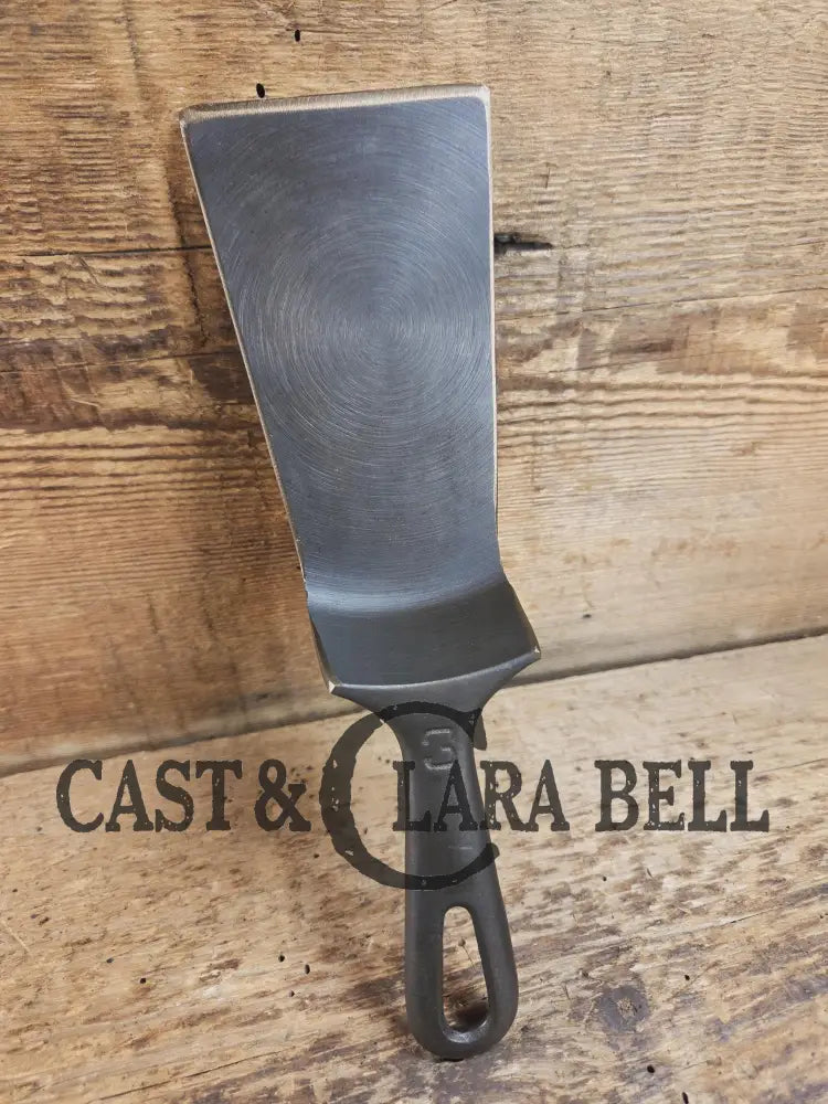 Custom made one of a kind 1920’s #3 H GROOVE handled Griswold Logo Repurposed Spatula with full Erie PA USA pattern