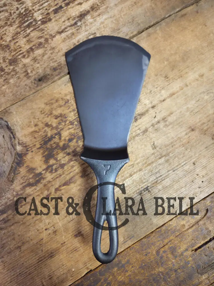 Custom made one of a kind 1920’s #7 Griswold Block Logo Repurposed Spatula with full Erie PA USA pattern SC24