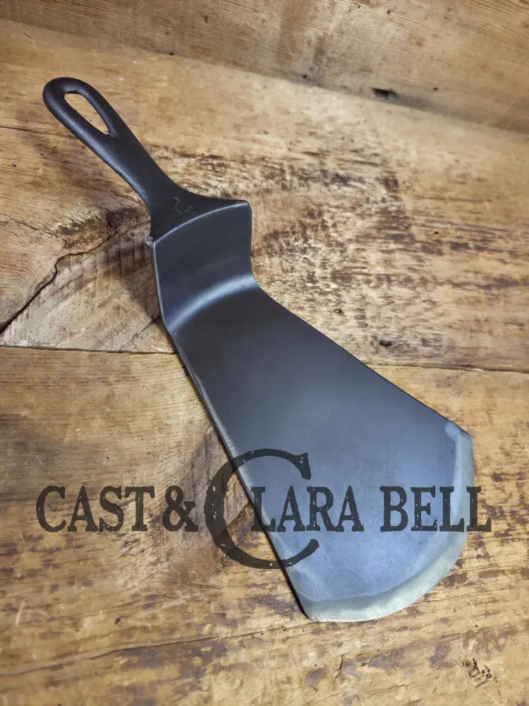 Custom made one of a kind 1920’s #7 Griswold Block Logo Repurposed Spatula with full Erie PA USA pattern SC24