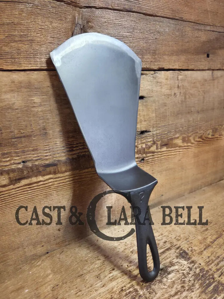 Custom made one of a kind 1920’s #7 Griswold Block Logo Repurposed Spatula with full Erie PA USA pattern SC24