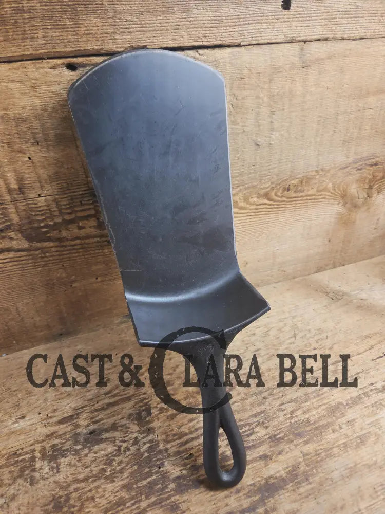 Custom made one of a kind 1920’s #7 Griswold Slant Logo Repurposed Spatula with ERIE pattern SC24 Spatula