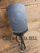 Custom made one of a kind 1920’s #7 Griswold Slant Logo Repurposed Spatula with ERIE pattern SC24 Spatula