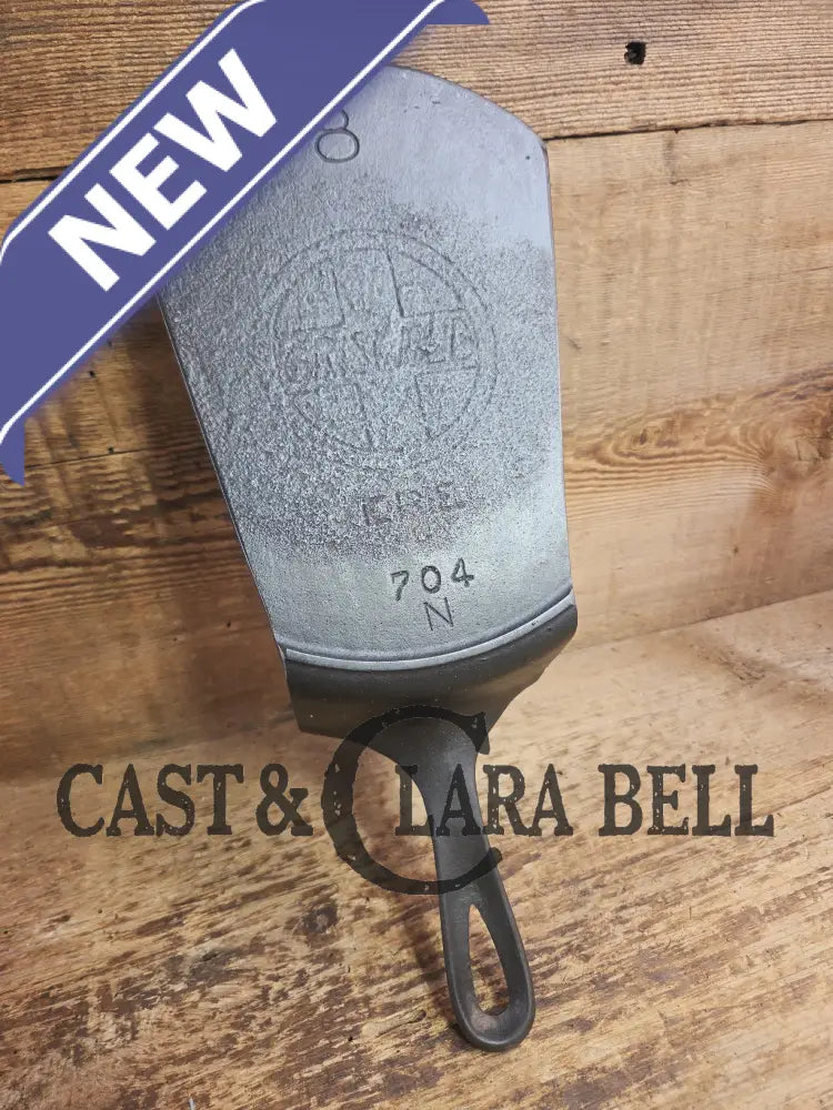 Custom made one of a kind 1920’s #8 Griswold Slant Logo with ERIE pattern. Repurposed Spatula is a perfect gift for the