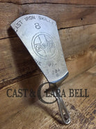 Custom made one of a kind 1920’s #8 Griswold Slant Logo with ERIE pattern. Repurposed Spatula is a perfect gift for the