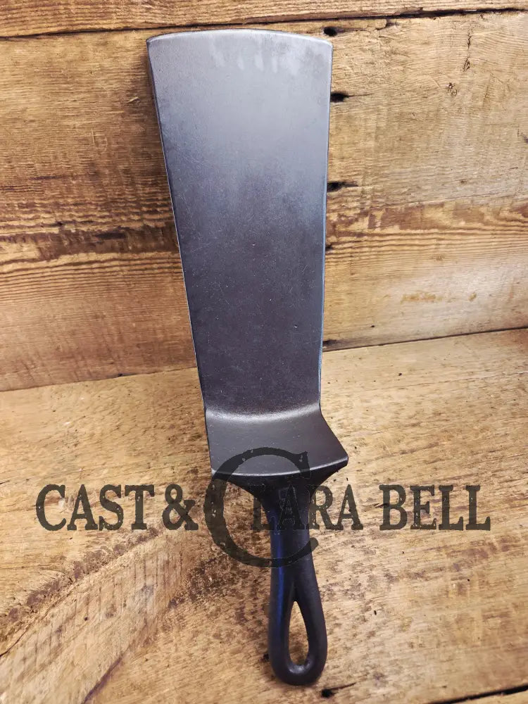 Custom made one of a kind 1920’s #9 Griswold Block Logo Repurposed Spatula with full Erie PA USA pattern SC24 Spatula